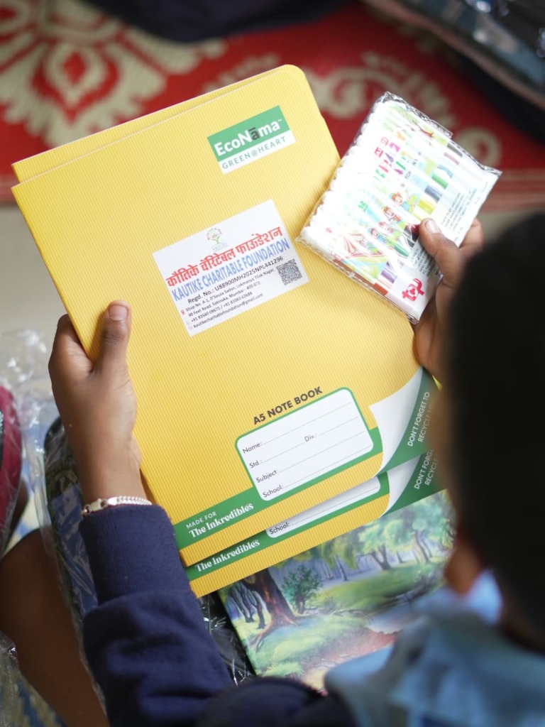 School Supplies Distribution at Saundari photo 3