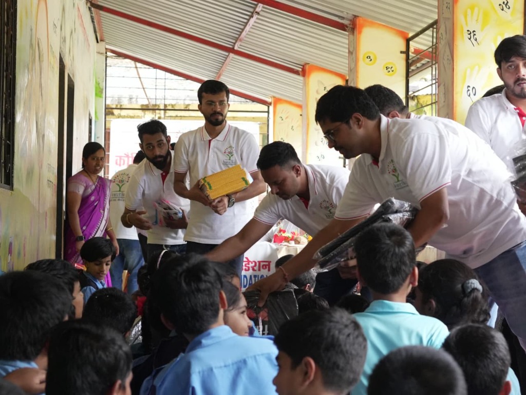 School Supplies Distribution at Saundari photo 5