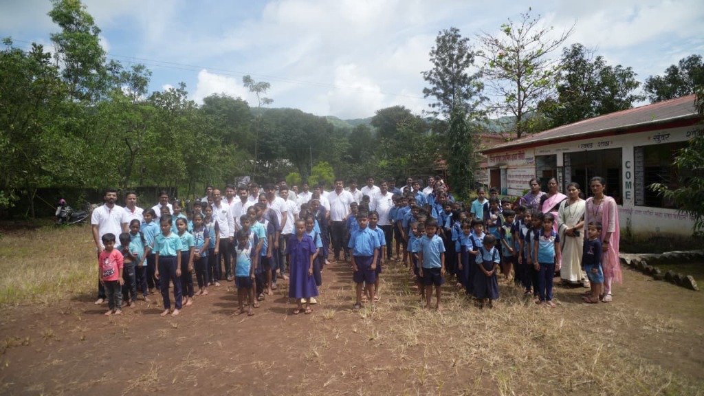 School Supplies Distribution at Saundari photo 6