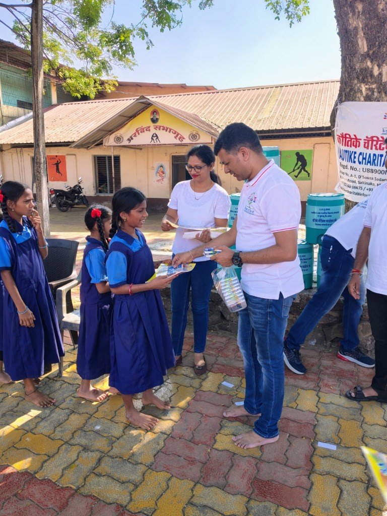 Educational Kits & Water Coolers at Wavloli Ashram School photo 5