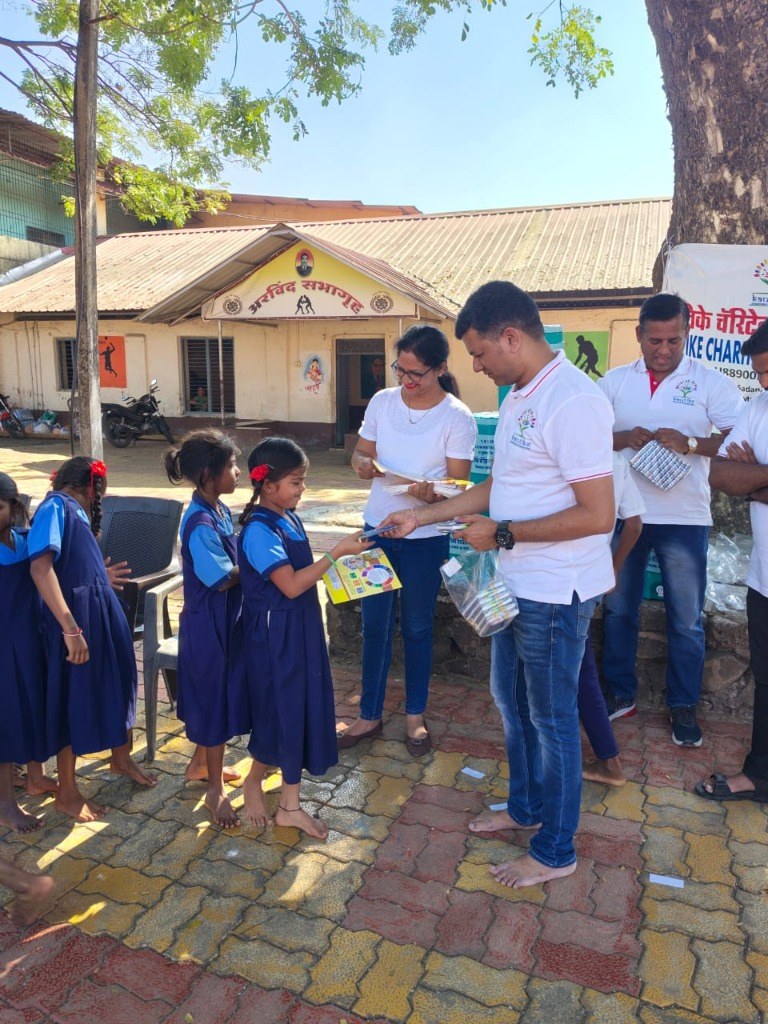 Educational Kits & Water Coolers at Wavloli Ashram School photo 9