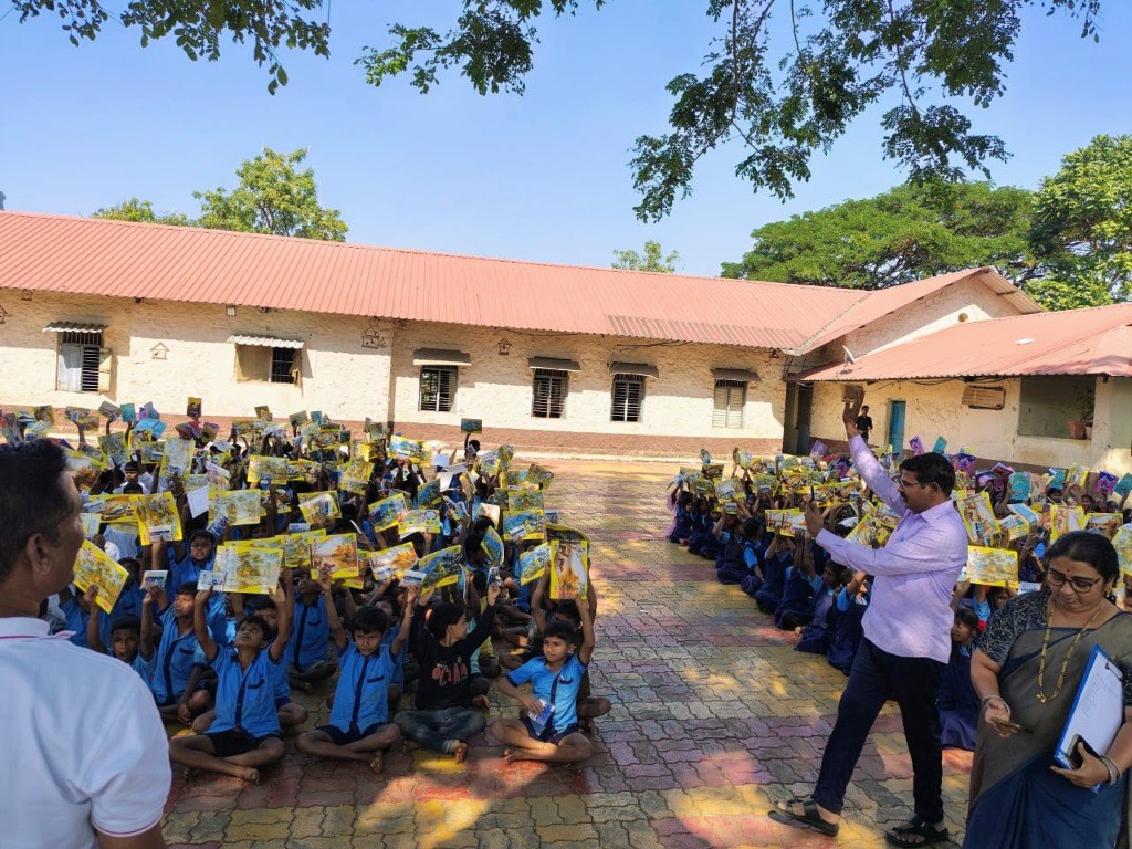 Educational Kits & Water Coolers at Wavloli Ashram School