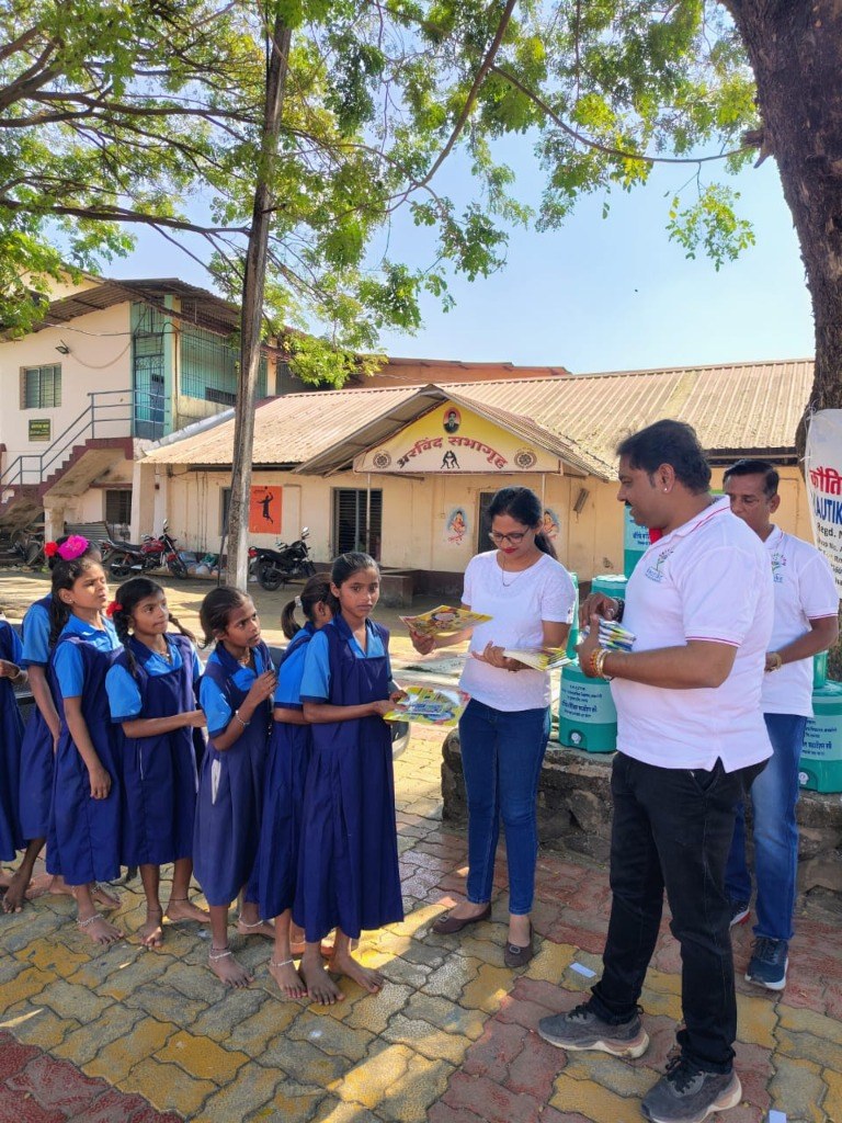 Educational Kits & Water Coolers at Wavloli Ashram School photo 10
