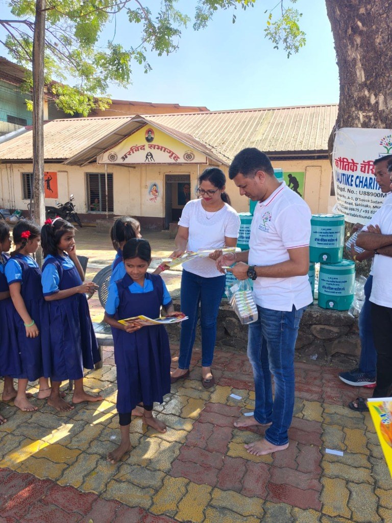 Educational Kits & Water Coolers at Wavloli Ashram School photo 11