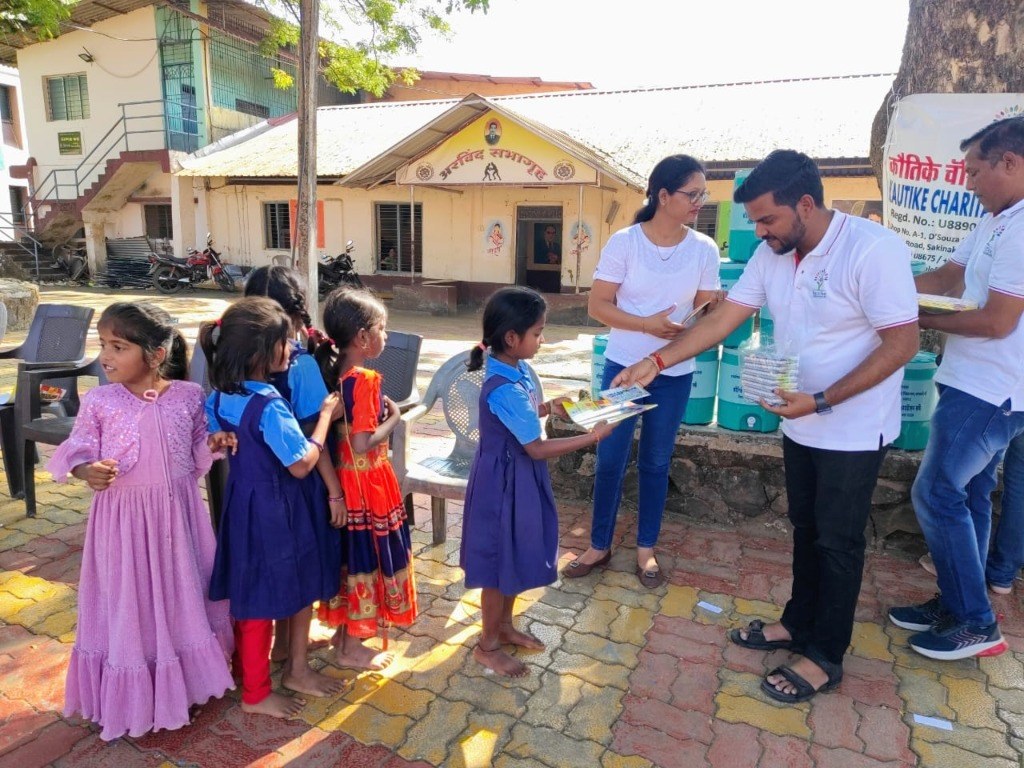 Educational Kits & Water Coolers at Wavloli Ashram School photo 15