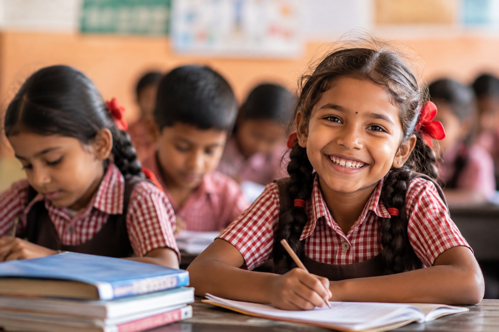 Students benefiting from CSR programs